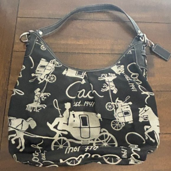 Coach Horse and Carriage shoulder Bag - Picture 1 of 4